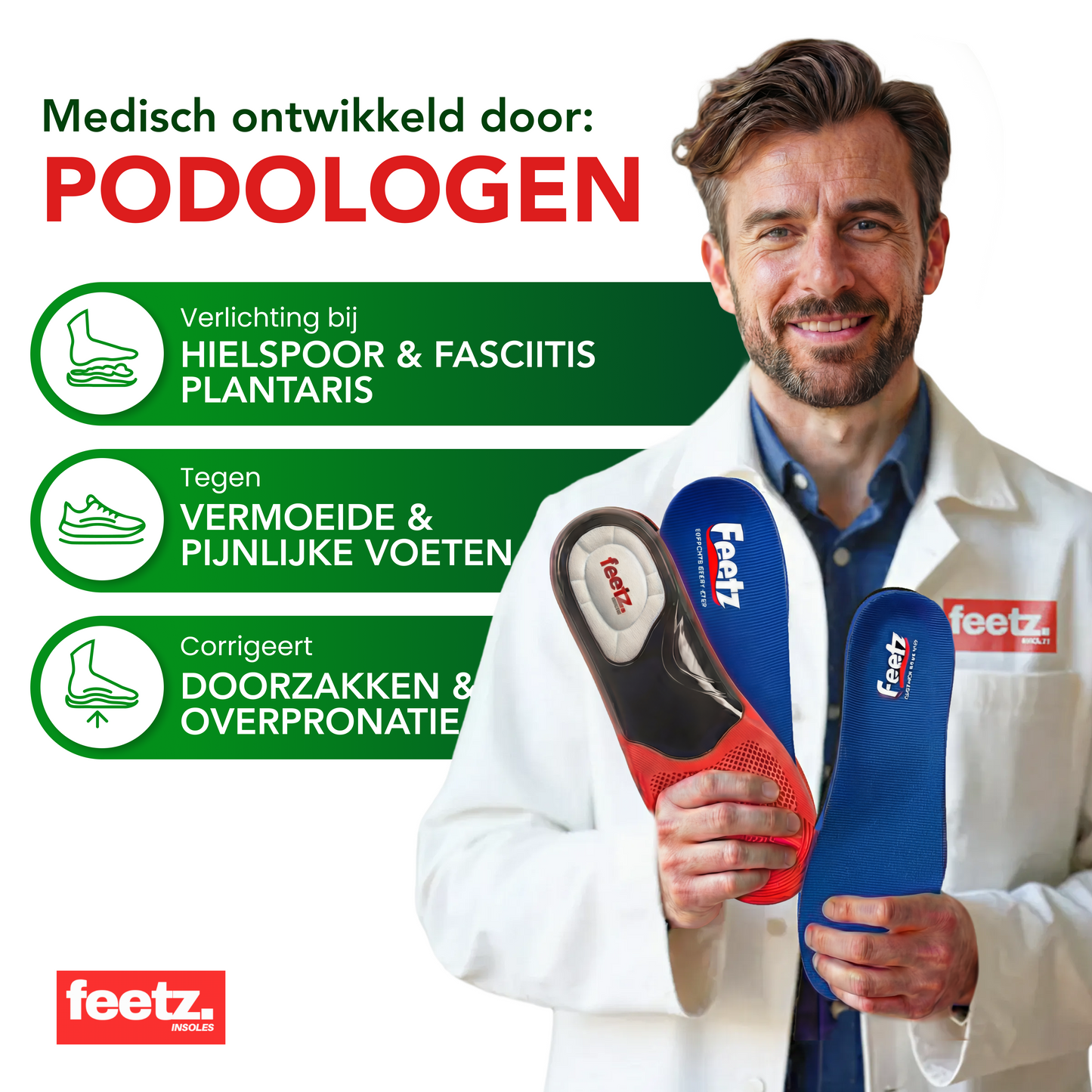 Feetz® Blue One | Ultiem Hielcomfort