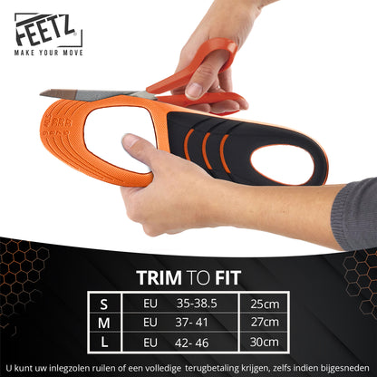 Feetz® HYPERBOOST | Full Carbon inlegzool