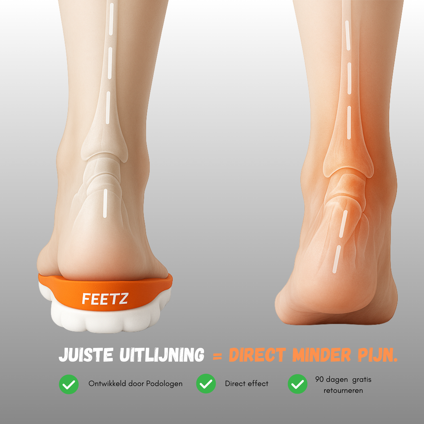 Feetz Cloudz® - Massage inlegzolen