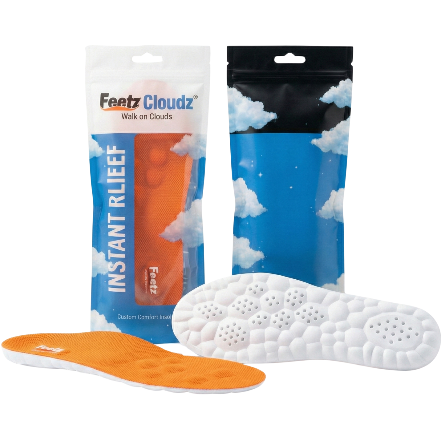 Feetz Cloudz® - Massage inlegzolen